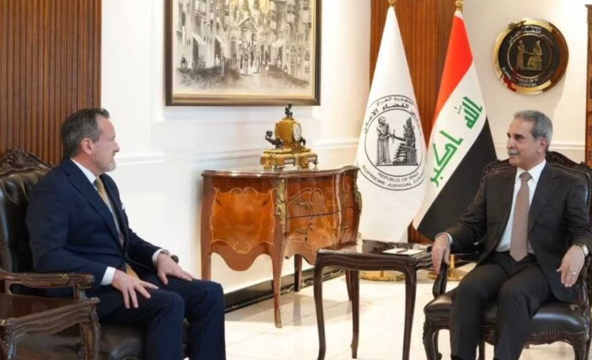 Iraq’s Chief Justice Discusses Practical Training for Law Students with American University Leadership